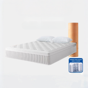 HULULU 8.1 Inch Spring Mattress Thickening Memory Foam Spring Mattress Deluxe Memory Compression Matress Double/Queen/King More Coils For Dur