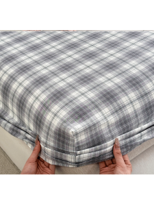Kiss Dear | A Class Color Woven Washed Cotton Bed Skirt Set