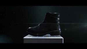 Nitti Low Cut Slip-On Safety Boot - 21981 (Free Charcoal x 1pc) - Black Genuine Leather, Direct In Outsole, Ideal for Service & Hospitality, Women's Sizes Available