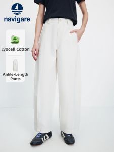Navigare | Casual Commuter Slim Fit Cropped Trousers