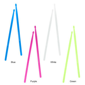 [joyonline]2 Pcs Stage Performance Drumsticks Light Up Drum Sticks Night Light Glow Drum Sticks for Adults Kids Professional