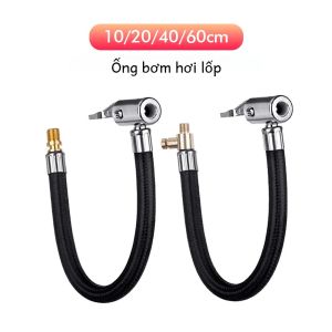 Ống Bơm Hơi Lốp Ô Tô Di Động 10-60cm Ống Máy Nén Khí Cao Su Cho Công Cụ Sửa Chữa Lốp Xe Máy