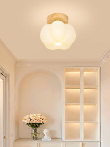 DGY | Modern Minimalist Wooden Cotton Ceiling Light