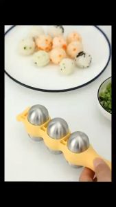 Sushi Rice Ball Mold DIY Sushi Making Machine Hand Shaker Food Grade Stainless Steel Rice Round Shape Tool Kitchen Gadgets