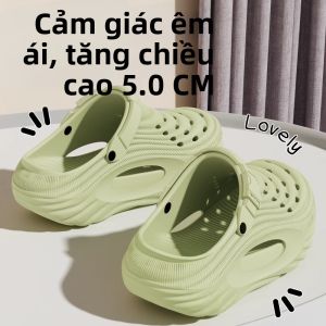 BUYANGSI | Dép Ngoài Trời EVA Nhẹ Với Đế Dày Tăng Chiều Cao