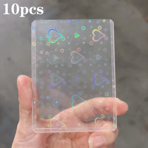 Bandai | 10 Chiếc Ốp Thẻ Cứng Nhựa Flash Một Mặt In Laser Đựng Thẻ Bài Pokemon Bóng Chày Bóng Đá Ảnh Thể Thao 18+