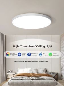 GUJIA | Ultra-thin LED 3-protection Simple Style Ceiling Light