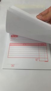 50/100 sheets Receipt Voucher Baucar Resit (1 Ply)