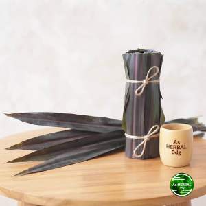 Daun tebu hitam tebu ireng khusus daun 150 gram-az