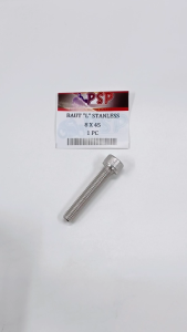 Baut "L" Stainless 8 x 45 (Harga 1 PC) - Baud Stanlis Baut 12 Kunci L 6 M8 Panjang 45 mm SUS 304