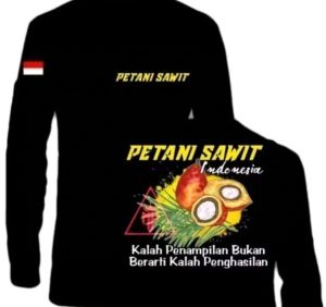 Kaos Lengan panjang PETANI SAWIT INDONESIA-Dtf SAWIT KUNING/kaos dewasa/kaos pria wanita/kaos kontes