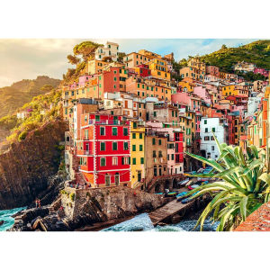 1000 Pieces Cinque Terre Jigsaw Puzzle Home Decor Adults Puzzle Games Family Fun Floor Puzzles Educational Toys for Adults