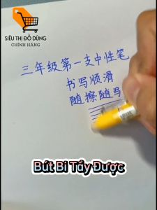 Bút Bi Xanh Xóa Được Kèm Tẩy Có Thể Xóa Sạch Mực Bút Bi Bút Gel Bút Chì