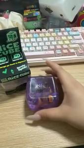 Schylling | Schylling Halloween Ghost NeeDoh Nice Cube Maltose Cube Slow Rebound Soft Fidget Squeeze Toy Stress Relief Holiday Party Gift