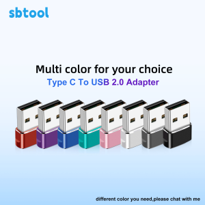 USB 2.0 Type-C OTG Adapter Type C USB C Male To USB Female