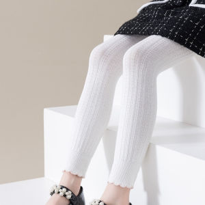 Childrens Leggings Spring Autumn New Girls Tights Korean Edition Kids Double Needle Multicolour Student Pants Baby Pantyhose