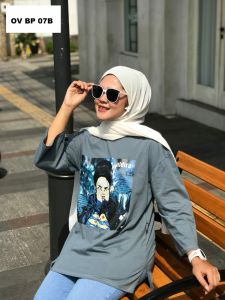 kaos aldira oversize midi T-shirt panjang belakang / kaos jumbo atasan terbaru / fashion kaos oversize terlaris / kaos trending oversize terlaris / kaos atasan jumbo wanita