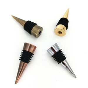 3 pcs DIY Wine Stopper Parts Metal Food Grade Top Quality Beverage Bottle Stopper for Wedding Gift Wholesale