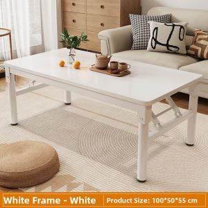 HUIXIONGKANLAN | Foldable Small Rectangular Side Table