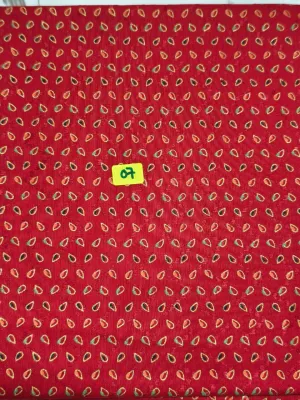 Cotton Blouse Material Fabric / Blouse Material / Printed Blouse Material / Cotton Blouse / Kalamkari Blouse Material – 1 Meter Indian Printed Cloth for Sewing Saree DIY Dress