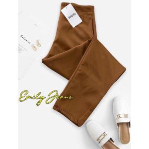 New Trend High Waist Inspired Dupe Trouser Pants Fashion Strechable Slacks for Women Casual and Formal Attire Super Sale
