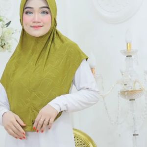 HIJAB BERGO TALI KEPANG MOTIF JAGUAR HIJAB MODEL BARU MOTIF DAUN JILBAB NYAMAN DI PAKE HIJAB INSTAN