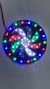 Đèn LED xoay nhiều màu trang trí ô tô xe máy
