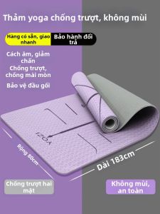WOLK WOOK | Thảm Yoga Chống Trượt Im Lặng Thân Thiện Với Người Mới Bắt Đầu