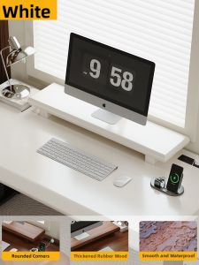 Elevating Desk Computer Stand Storage