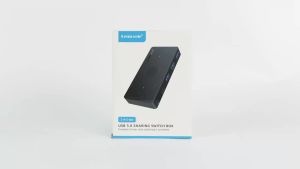 Lemorele | Bộ Chuyển Đổi USB 2 Trong 5 Đầu Ra Lemorele 3.0 Dành Cho Máy Tính Xách Tay Windows Bàn Phím Chuột Máy In Chia Sẻ 2 Máy Tính Với 3 Thiết Bị Bộ Chuyển Đổi USB