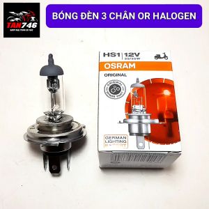 Bóng đèn pha trước OSRAM H4 3 Chân Halogen lắp cho các dòng xe số xe tay ga HD Ya Su Sym Đọc kỹ mô tả trước khi đặt mua.