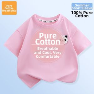 JIFANPAUL | Cotton Girls T-shirt Summer New Style