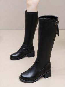 Josiny | Warm Lined Slimming Knight Boots