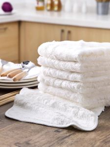 MONLEYTA | Oil Resistant Thickened Kitchen Towel Non-Stick Oil Cloth Easy To Wash Dish Towel Absorbent Tablecloth For Lazy People