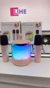 Mini Wireless Bluetooth Speaker Microphone K19 Microphone Integrated Outdoor K-Song Audio with Light