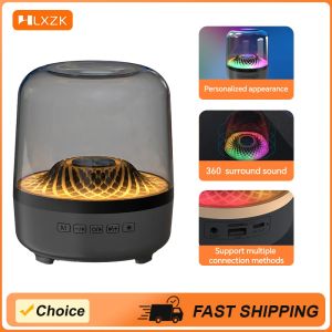 Glaze 5 Bluetooth 5.3 Audio Subwoofer Hi-Fi Acoustics Speakers Breathing Lamp Portable Wireless Soundbar for Home Theater Party