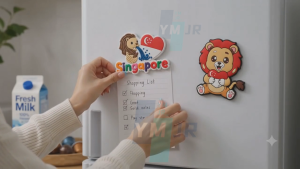 【Local Ready Stock】 Singapore NDP Party Gift National Flag Fridge Magnet PVC Magnetic Sticker Home Decoration Souvenir