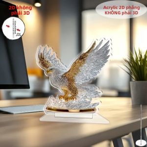1 Tượng Đại Bàng - Đồ Trang Trí Để Bàn Bằng Nhựa Phong Cách Art Deco Cho Văn Phòng Và Gia Đình Lý Tưởng Cho Các Bữa Tiệc Ngày Lễ Đồ Trang Trí Độc Quyền