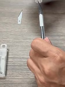 [HCM] Dao điêu khắc  dao trổ cán bạc  kèm 5 lưỡi dự phòng Dao khắc hình trang trí đa năng chuyên dụng Joyee810