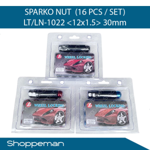 UNIVERSAL SPARKO NUT 30MM 12x1.5 LT-1022 LN-1022 (16PCS/SET)