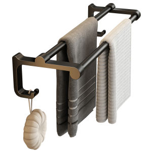 ราวแขวนอเนกประสงค์ ที่เก็บของในห้องน้ำ ชั้นวางในห้องน้ำ ราวแขวนผ้า ราวแขวนติดผนัง ชั้นวางเข้ามุม ที่วางเข้ามุม ชั้นวาง ที่วางของ