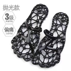Foot massage shoes足底按摩拖鞋女夏居家用按摩保健养生足疗浴室防滑洗澡透气拖鞋男