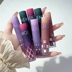 Matte Velvet Lip Gloss Waterproof Moisturizing Smooth Liptint Matte Lipstick Long Lasting  Water proof Non-stick Cup Non-fade Lip Tint Makeup