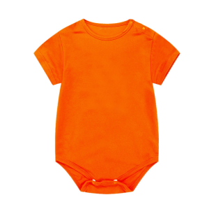 Summer Outfit Baby Boys Girls Short Sleeve Onesie Newborn Full Month Triangle Haili Thin Cotton Romper Crawler Suit for 3-12 Months