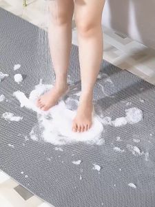 MrTool แผ่นรองกันลื่น แผ่นกันลื่น ผ่นกันลื่นห้องน้ำ 1/2M ในห้องน้ํา ในห้องครัว กันลื่น PVC ทำความสะอาดง่าย แผ่นยางpvcปูพื้น ความหนา 4.5mm/6.5mm