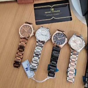 MEWAH ELEGAN JAM TANGAN WANITA TALI RANTAI ANTI AIR TANGGAL AKTIF BISA BAYAR DITEMPAT