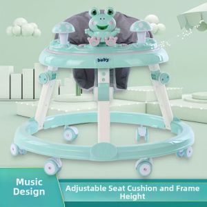 BONINGYU | Tip-Resistant Sit and Push Baby Walker