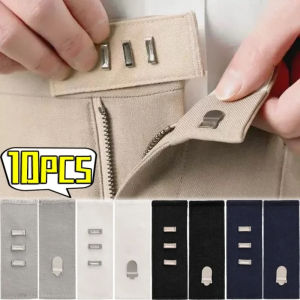 Dizoey 10/1 chiếc móc mở rộng quần Khóa quần Jean Khóa mở rộng thắt lưng quần Thắt lưng Thắt lưng móc mở rộng chất béo khóa điều chỉnh đàn hồi