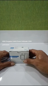 COD Taffware Alat Pengukur Daya Kwh Listrik Power Voltmeter 220V - DDS667