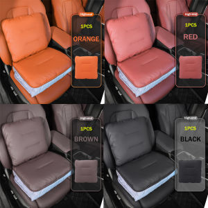 Suitable for Mercedes Benz E200 E300 A-Class Gla Glc Glb S-450 C200 Multifunctional anti Fouling Leather Pillow and Nappa Leather Seat Cushion for Car Lumbar Support
